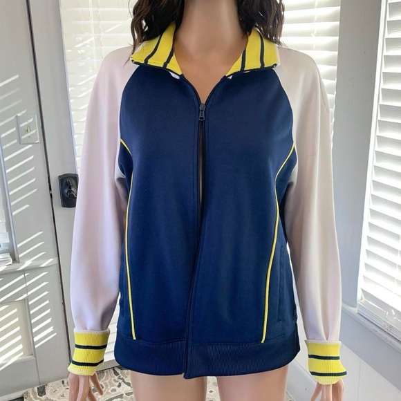 Izod Navy & Yellow Jacket - Picture 3 of 8